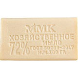 Мыло хозяйственное 72 % в прозрачной обертке флоупак 100 гр. МКХ0621