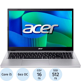 Ноутбук Acer EX215-57-519N(NX.EJACD.002) i5-1334U/16Gb/512Gb SSD/15,6/Dos
