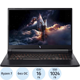 Ноутбук Acer Nitro ANV17-41-R6A6(NH.QYVCD.005)R7-260/16Gb/1Tb/RTX/17.3/NoOS
