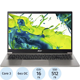 Ноутбук Acer AL15-33P-38AY(NX.D62CD.002)Core 3-N355/16Gb/512GbSSD/15.6/NoOS
