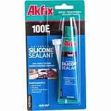 Герметик силиконовый универсальный Akfix 100E, позрачный, 50 мл. (SA111)