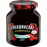 Варенье Лукашинские вишневое без косточки, 450г