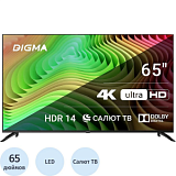 Телевизор Digma DM-LED65UBB40, UHD, смарт (Салют ТВ)