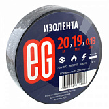 Изолента EG 19мм 20м Черный