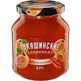 Варенье Лукашинские абрикосовое, 450г