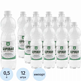 Вода минеральная BOROVAYA природная негазированная 0,5л