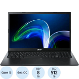 Ноутбук Acer EX215-54-510N(NX.EGJER.006) i5 1135G7/8Gb/512Gb SSD/15.6/noOS
