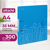 Папка на 2-х кольцах Attache Fantasy , голубая