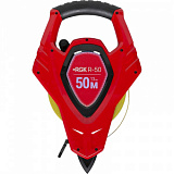 Рулетка измерительная 50 м сталь + нейлон RGK R50