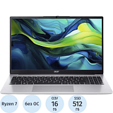 Ноутбук Acer AL15-41P-R410(NX.J98CD.001)R7-5700U/16Gb/512Gb SSD/15.6/NoOS