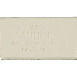 Мыло туалетное Банное 100 гр флоу-пак