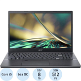Ноутбук Acer 5 A515-57-50YA(NX.KN3CD.00L)i5-12450H/8Gb/512Gb SSD/15.6/noOS