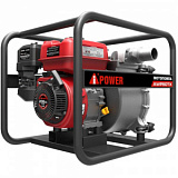Мотопомпа бензиновая для сильно загрязненной воды A-iPower AWP50TX (30321)