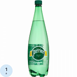 Вода минеральная Perrier минеральная природная стол. питьевая газ. ПЭТ, 1л