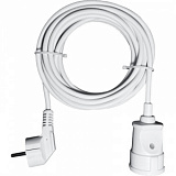 Удлинитель PROGIX PG113 1р/7м/1,5кВт/6А заземление, белый, ПВС 3х0.75