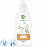 Мыло жидкое Synergetic Миндальное молочко 500мл с дозатором
