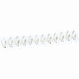 Колодка клеммная Navigator NTB-UPE-S12-10/WH 2.5-10кв.мм12пар (10шт) 71003
