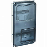 Корпус ЩУРн-П 3/12 Krepta 3 IP66 PC пластик. IEK MSP3-N-12-66-L