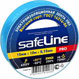 Изолента Safeline 15мм х 10м синий 9359