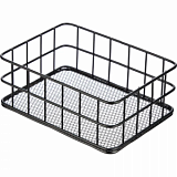 Подставка-органайзер  для канц. принадл. Attache чрн 17x12,5x6,5см мтл