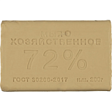 Мыло хозяйственное 72% 200 гр б/об