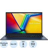 Ноутбук Asus 17 X1704ZA(90NB10F2-M00DD0)Pen Gold 8505/8Gb/512GSSD/17.3/noOS
