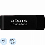 Флеш-память ADATA USB3.2 64GB UC310-64G-RBK