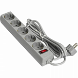 Сетевой фильтр ExeGate SP-5-3G 5р/3м, 10А/2,2кВт, серый(EX221186RUS)