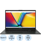 Ноутбук Asus E1504FA-BQ832W(90NB0ZR2-M01C60)R5 7520U/16Gb/512GSSD/15.6/W11H